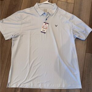 Callaway men’s golf shirt. NWT